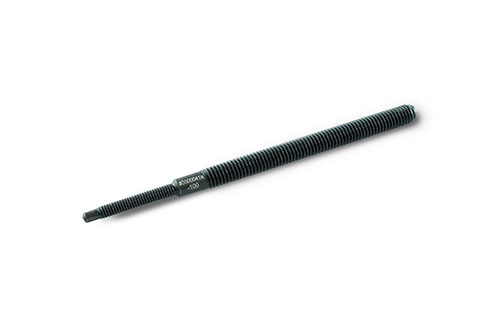 Spindle per sizing dies, realizzato in acciaio bluato, è un ricambio di alta qualità per prestazioni affidabili nel ricaricamento, compatibile con i dies originali Triebel.